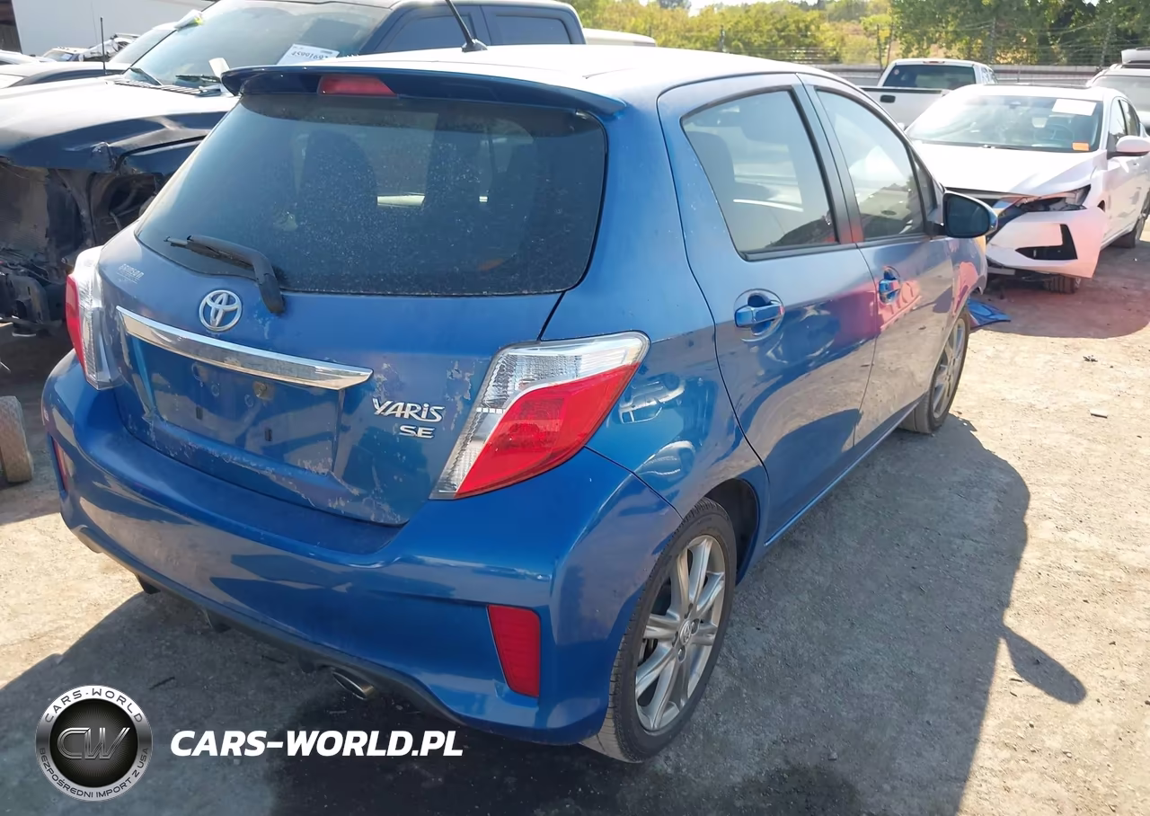 2013 Toyota Yaris Se VIN:JTDKTUD33DD564803 - 4