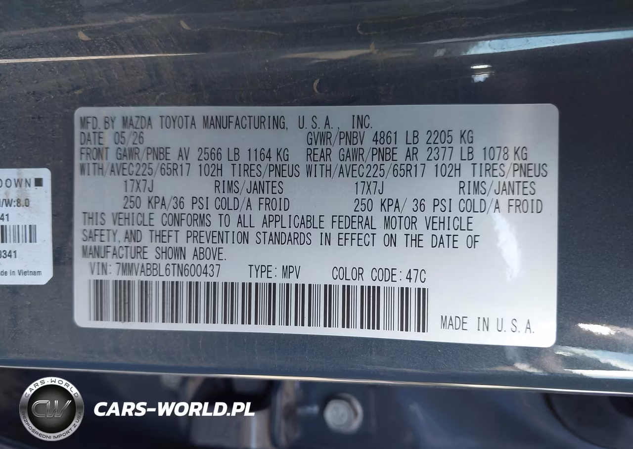 2026 Mazda Cx-50 2.5 S Preferred VIN:7MMVABBL6TN600437 - 9