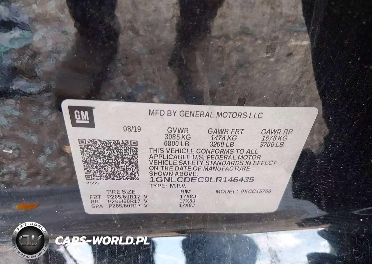 2020 Chevrolet Tahoe 2Wd Commercial Fleet VIN:1GNLCDEC9LR146435 - 9