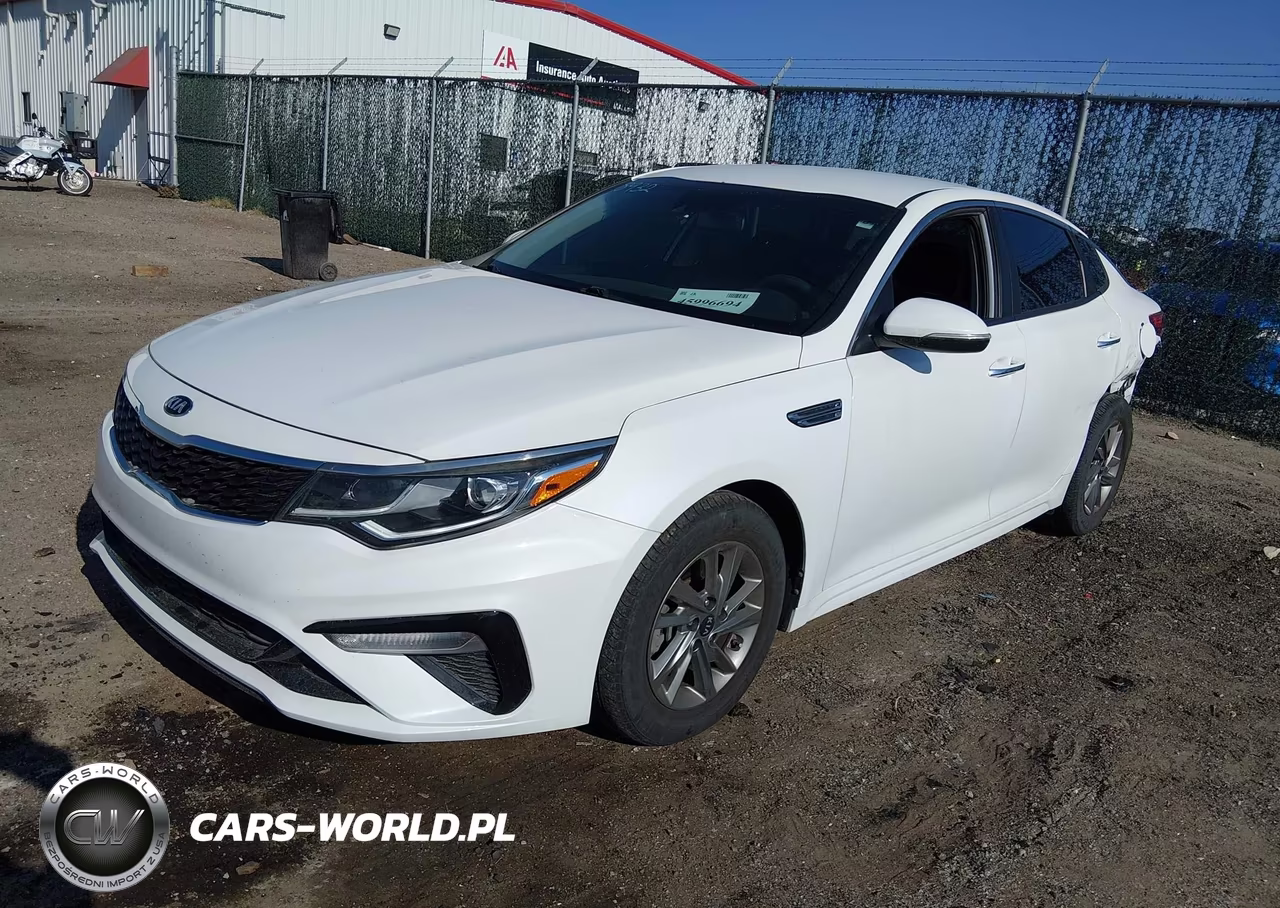 2019 Kia Optima Lx VIN:5XXGT4L3XKG341796 - 2