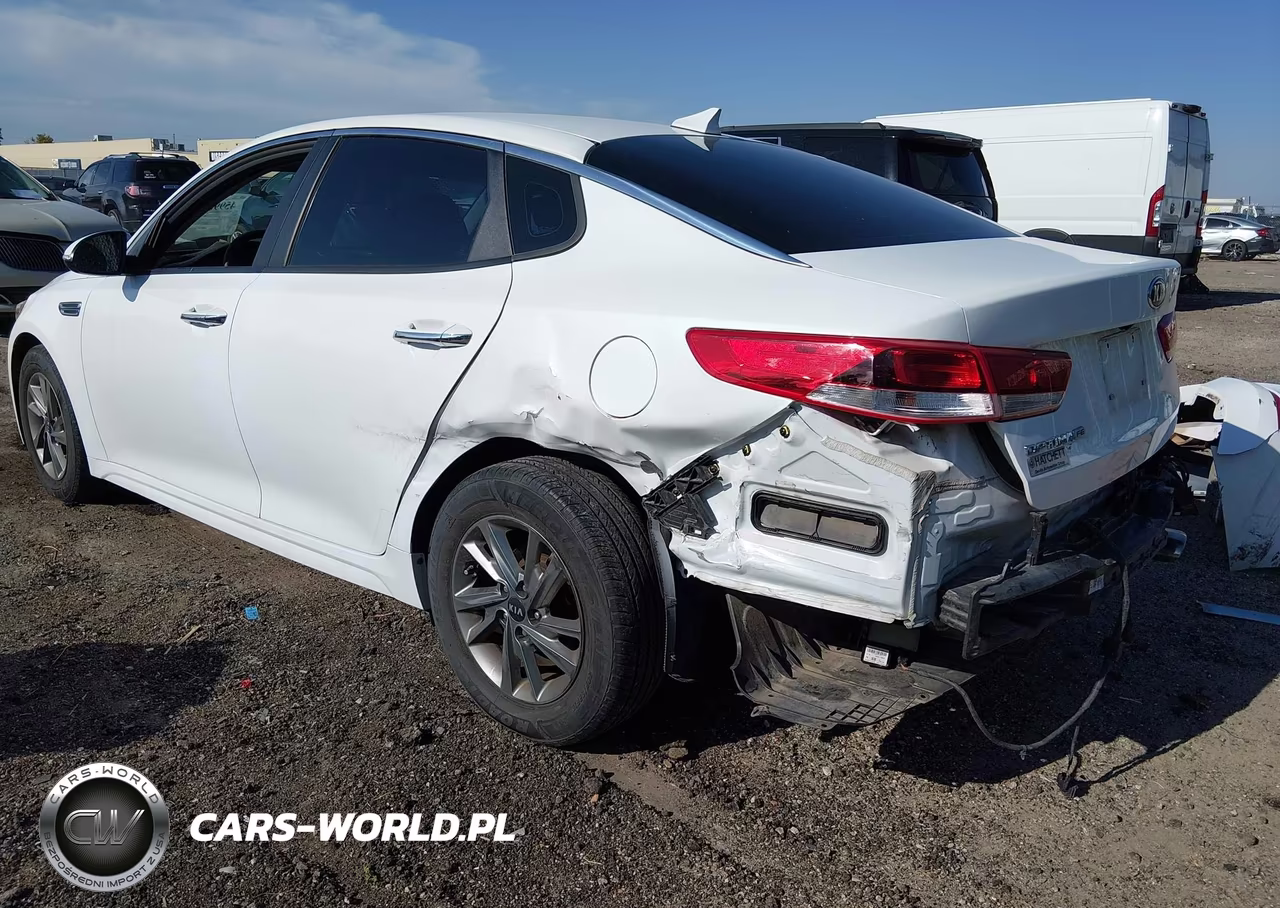 2019 Kia Optima Lx VIN:5XXGT4L3XKG341796 - 3