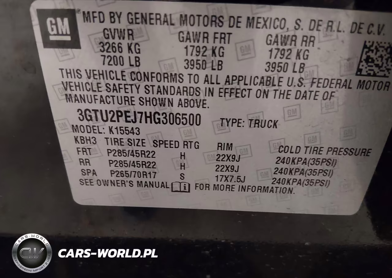 2017 GMC Sierra 1500 Denali VIN:3GTU2PEJ7HG306500 - 9