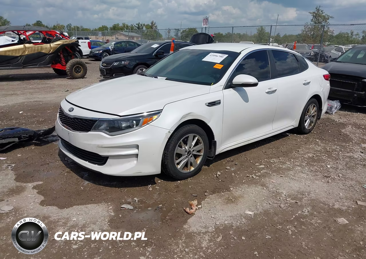 2016 Kia Optima Lx VIN:KNAGT4L36G5070647 - 2