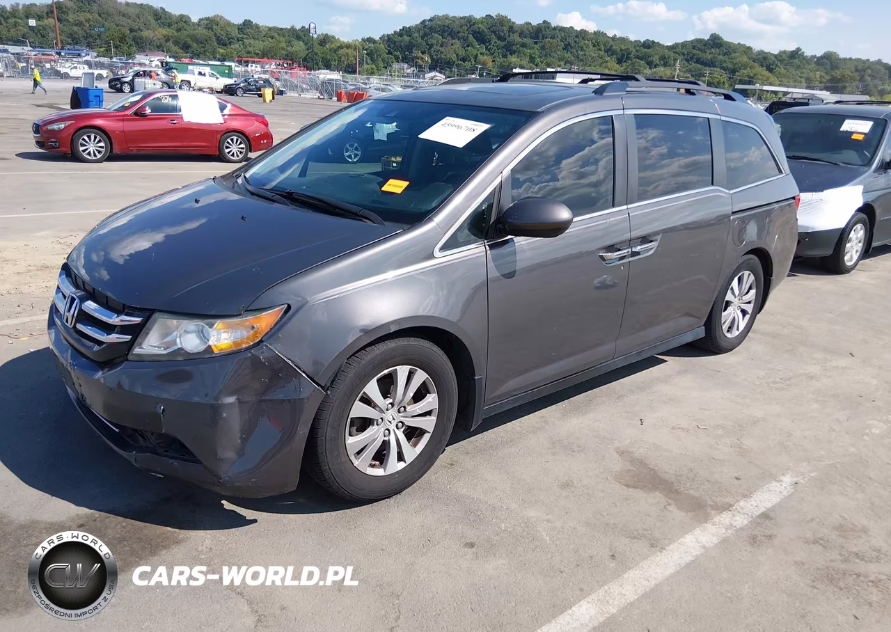 2014 Honda Odyssey Ex-L VIN:5FNRL5H68EB031414 - 2