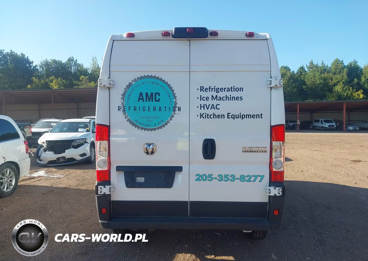 2024 Ram Promaster 2500 Slt High Roof 136 Wb VIN:3C6LRVCG7RE123251 - 16