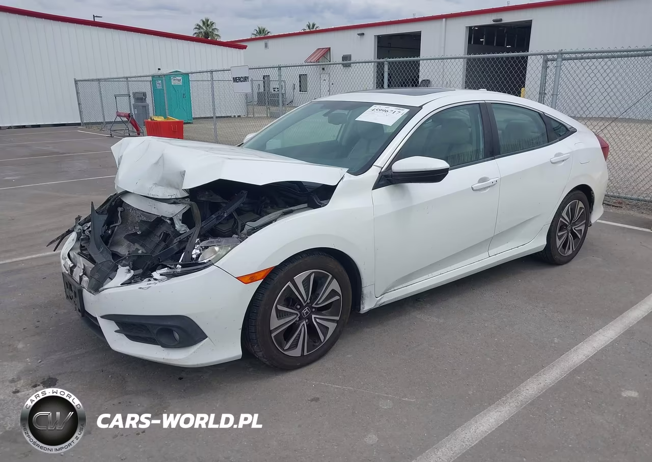 2017 Honda Civic Ex-L VIN:2HGFC1F74HH639387 - 2