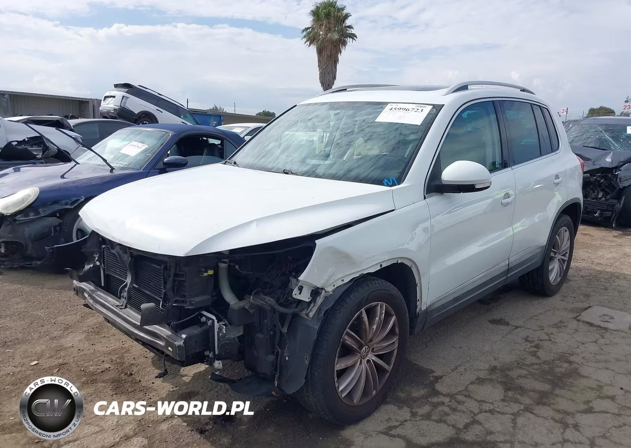 2015 Volkswagen Tiguan Se VIN:WVGAV7AX7FW592945 - 2