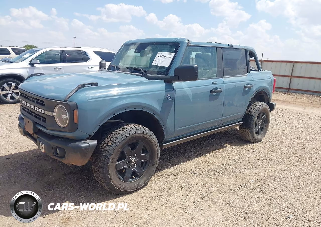 2023 Ford Bronco Black Diamond VIN:1FMEE5DH1PLB07616 - 2