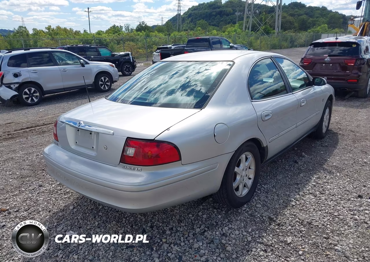 2002 Mercury Sable Ls Premium VIN:1MEFM55S32A617765 - 4