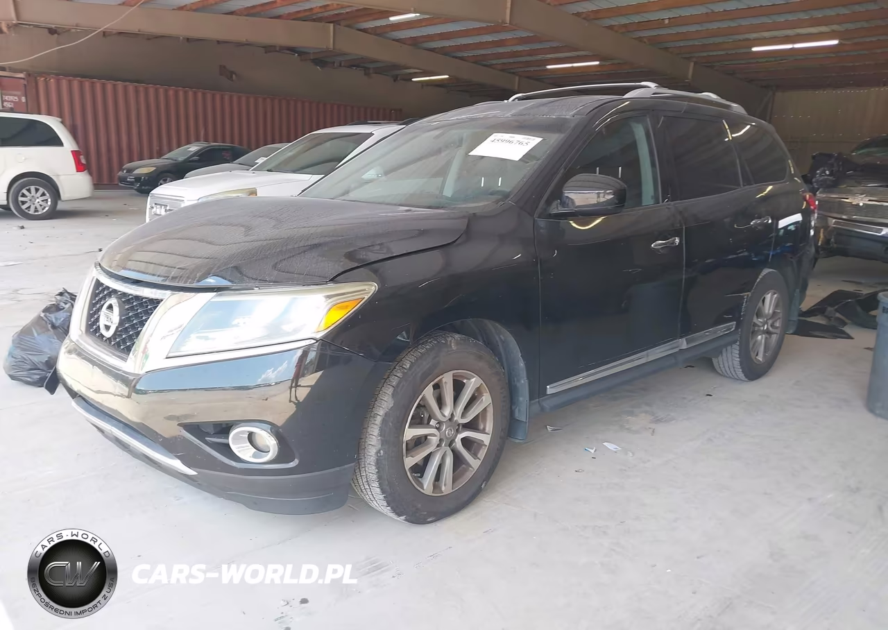 2014 Nissan Pathfinder Sl VIN:5N1AR2MM9EC715038 - 2