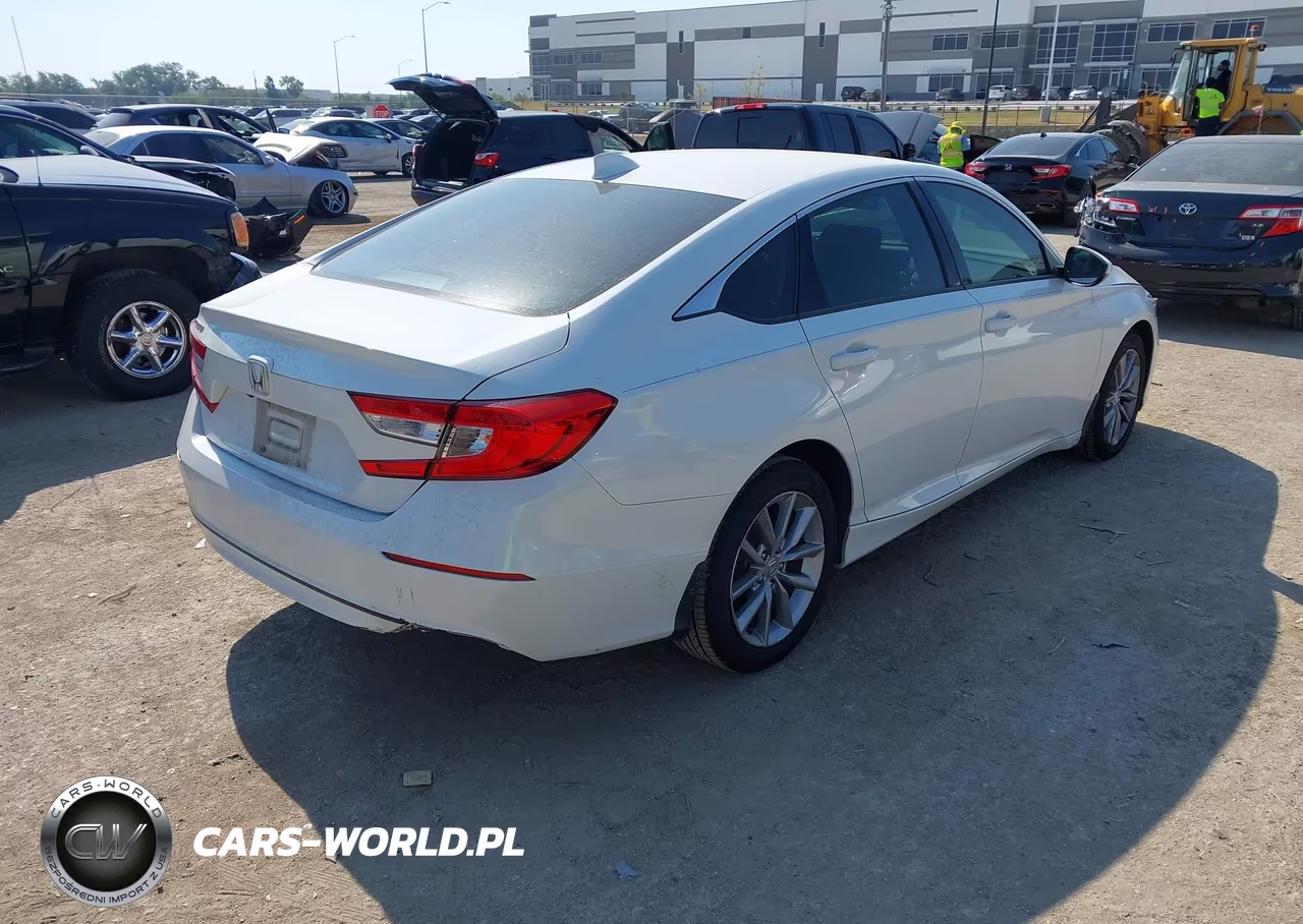 2021 Honda Accord Lx VIN:1HGCV1F1XMA004904 - 4