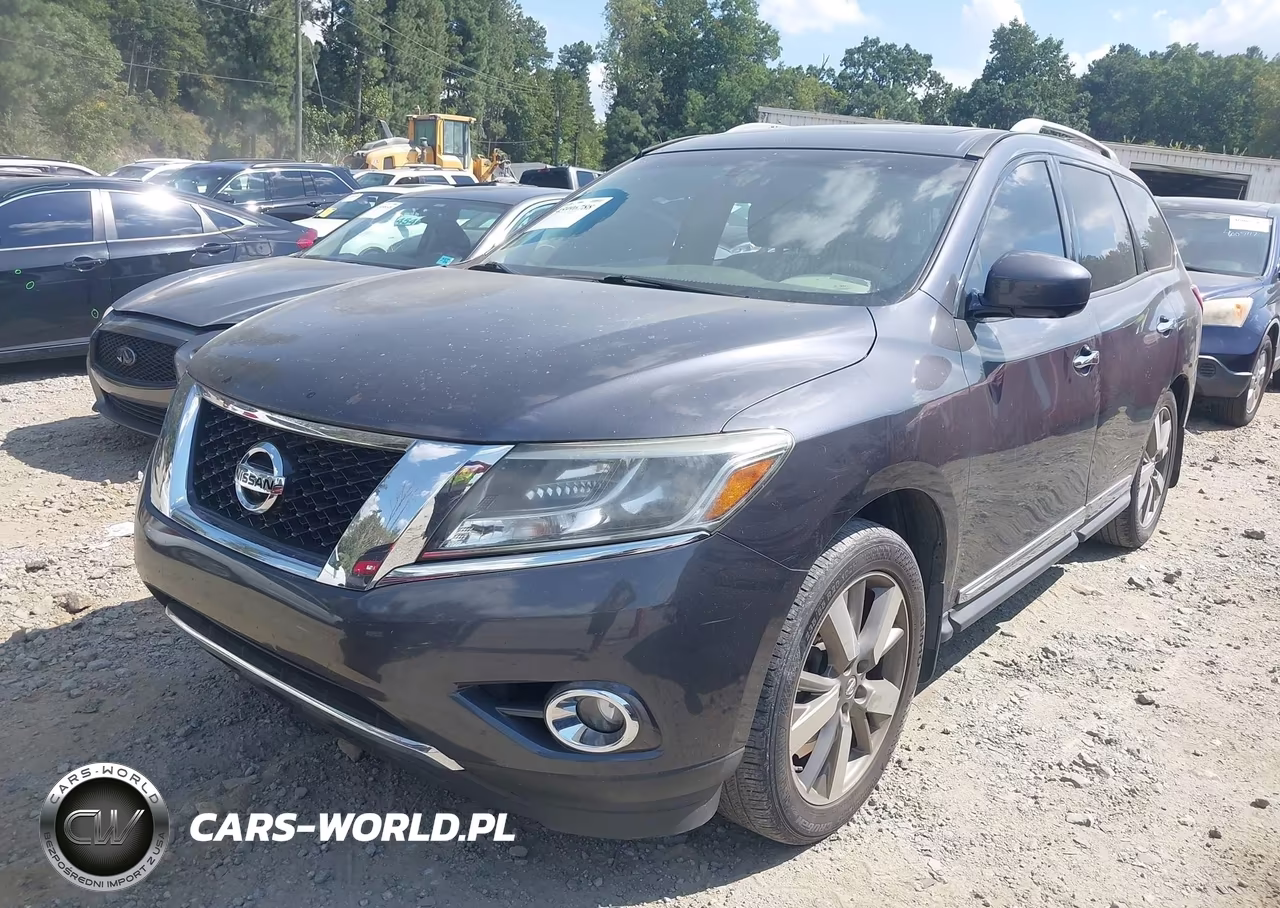 2014 Nissan Pathfinder Platinum VIN:5N1AR2MN7EC727357 - 2
