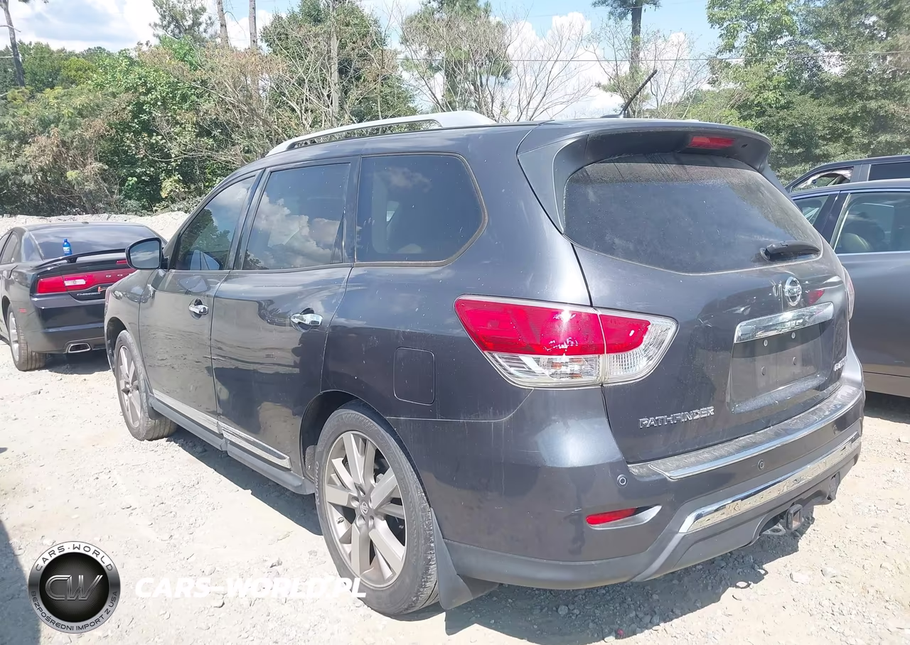 2014 Nissan Pathfinder Platinum VIN:5N1AR2MN7EC727357 - 3