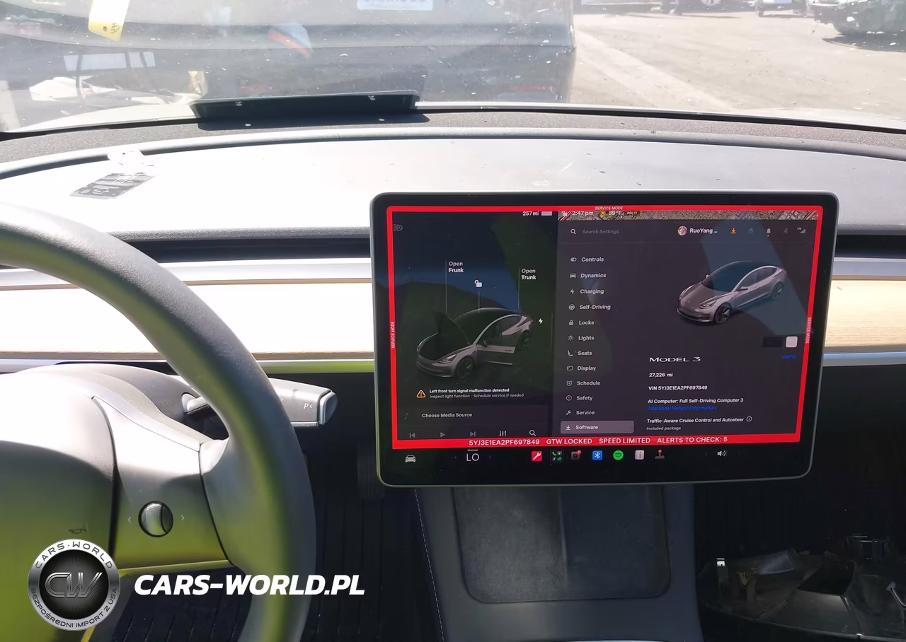 2023 Tesla Model 3 Rear-Wheel Drive VIN:5YJ3E1EA2PF697849 - 19