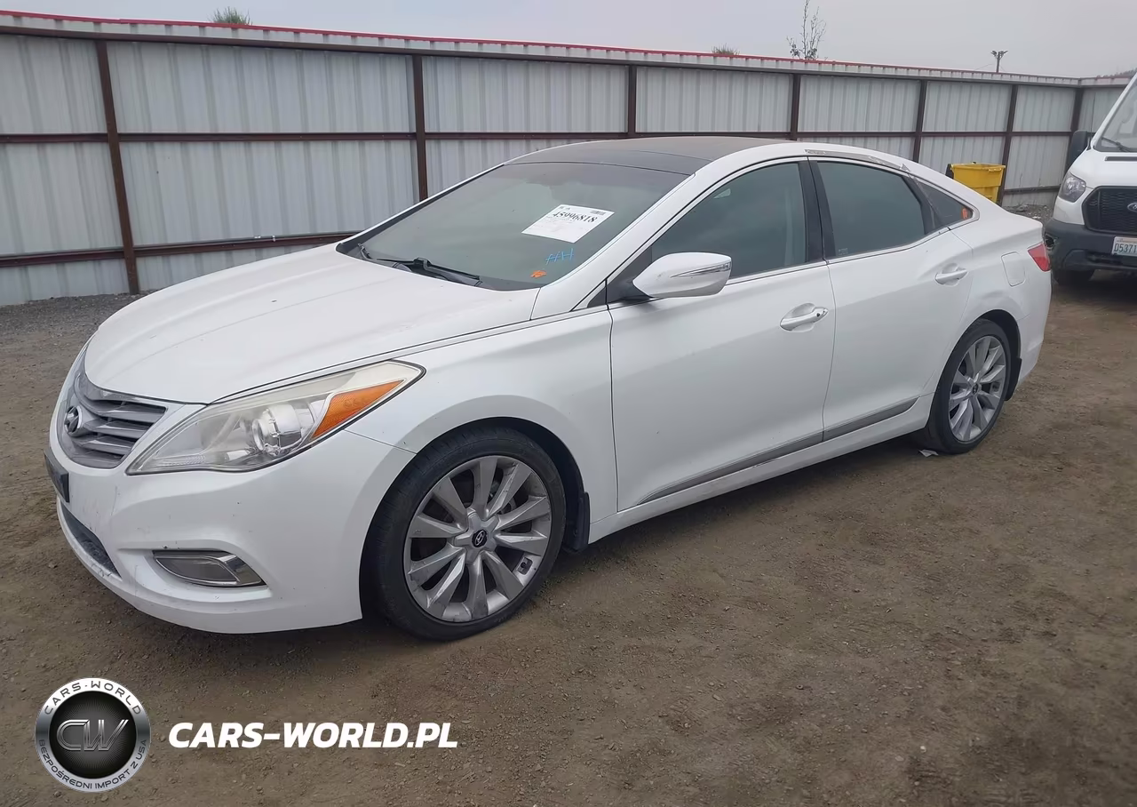 2012 Hyundai Azera VIN:KMHFH4JG8CA165617 - 2