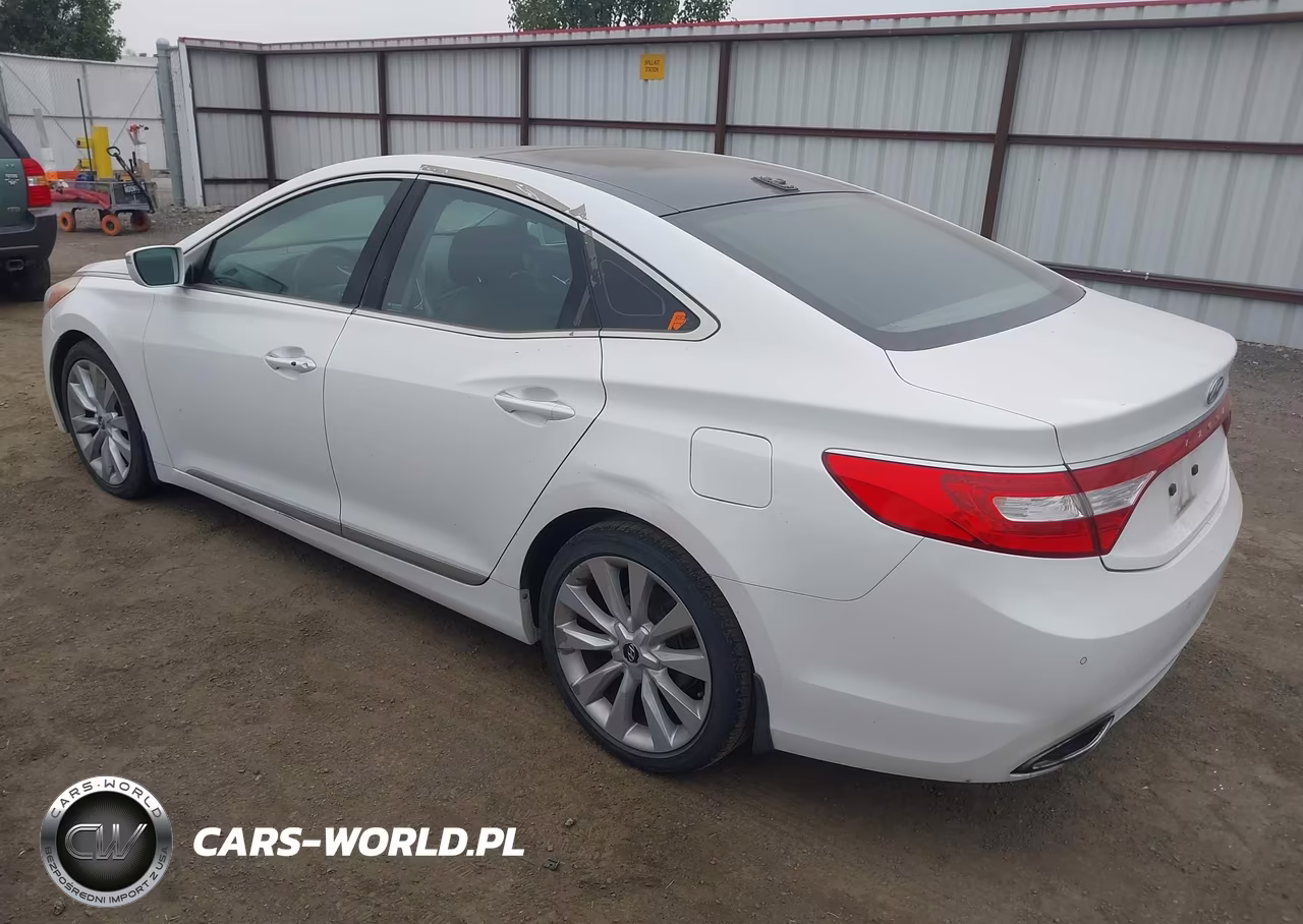 2012 Hyundai Azera VIN:KMHFH4JG8CA165617 - 3