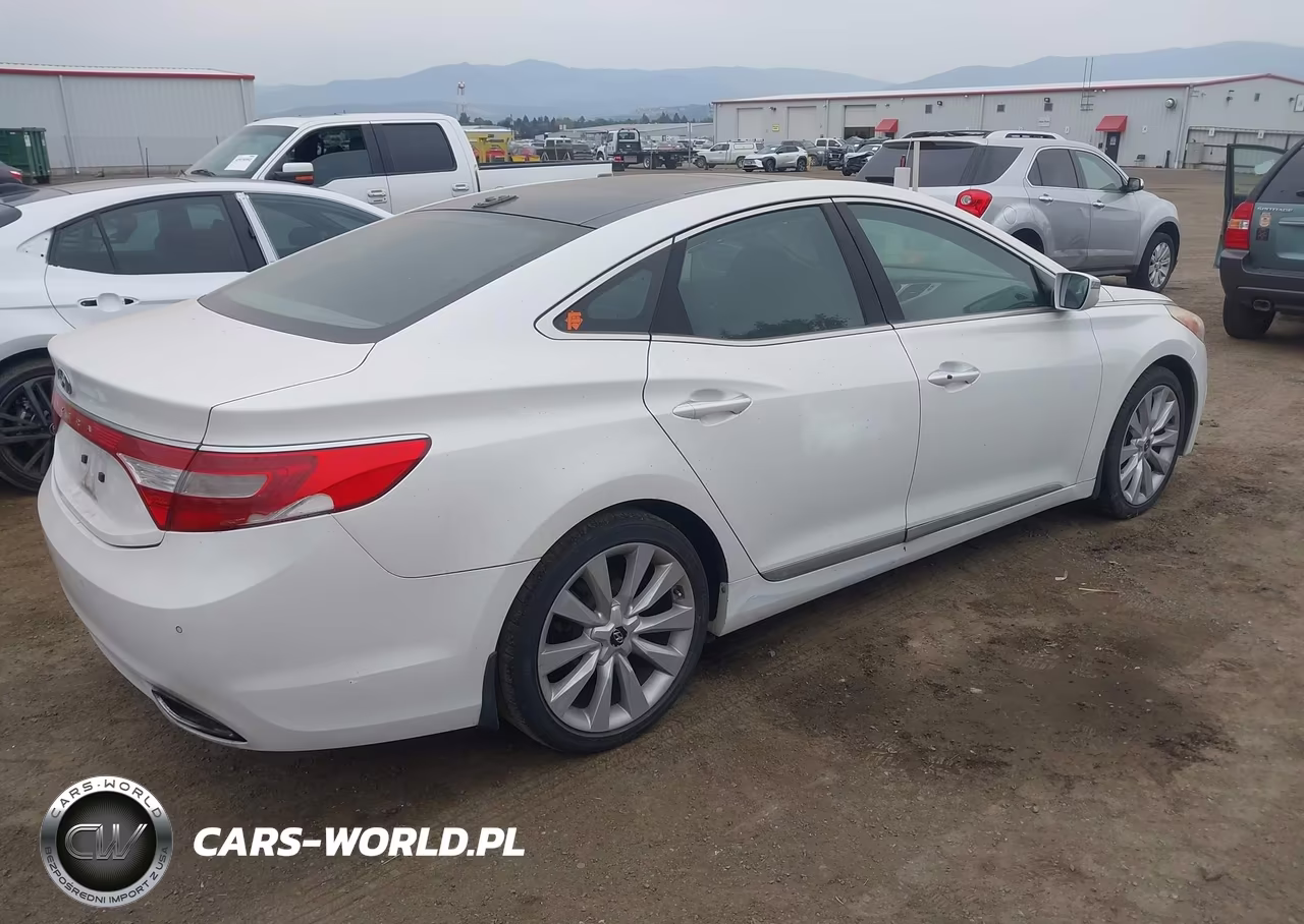 2012 Hyundai Azera VIN:KMHFH4JG8CA165617 - 4