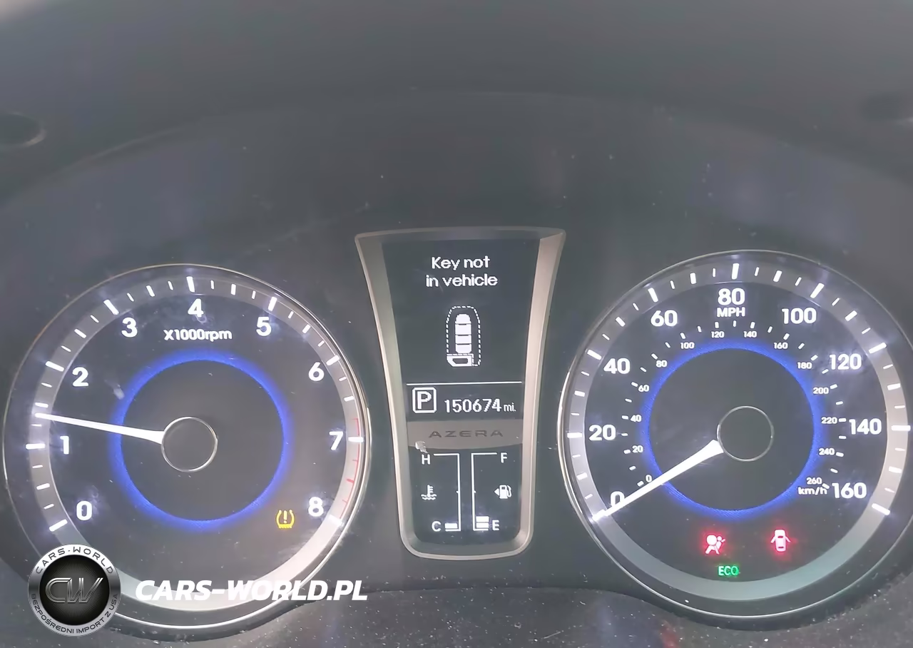 2012 Hyundai Azera VIN:KMHFH4JG8CA165617 - 7