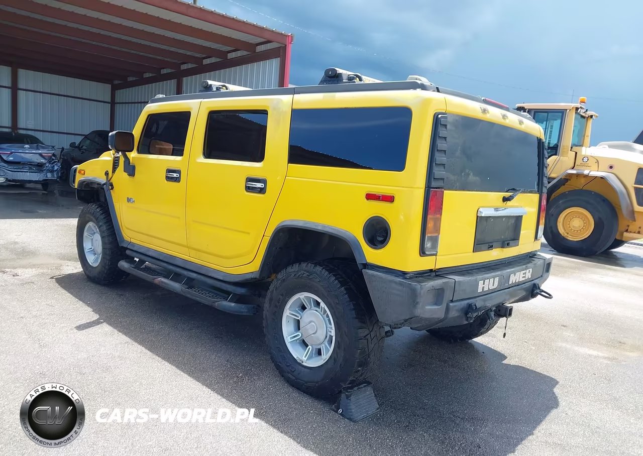 2003 Hummer H2 VIN:5GRGN23U83H143809 - 3
