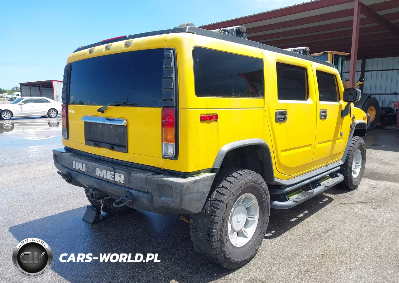 2003 Hummer H2 VIN:5GRGN23U83H143809 - 4