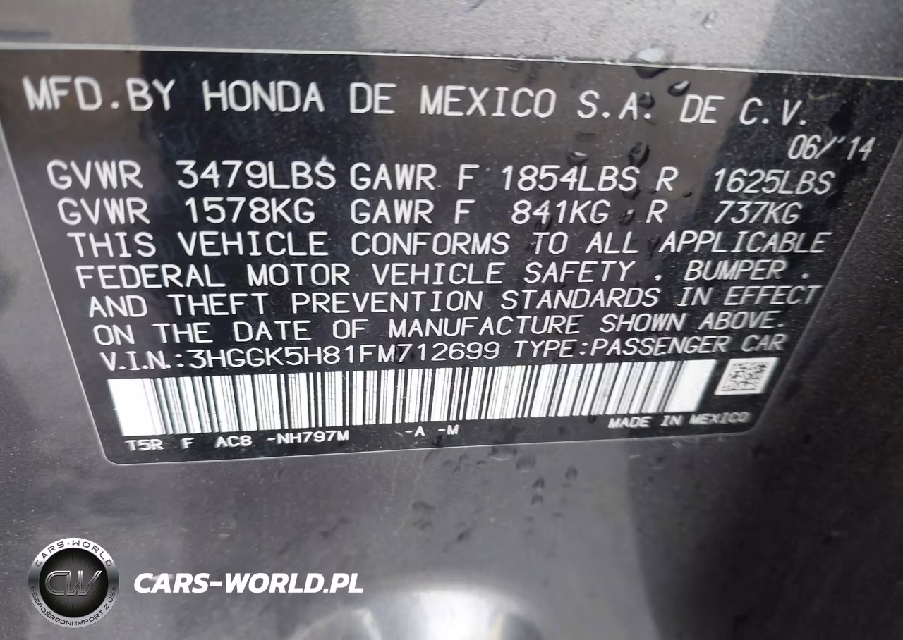 2015 Honda Fit Ex-Ex-L VIN:3HGGK5H81FM712699 - 9