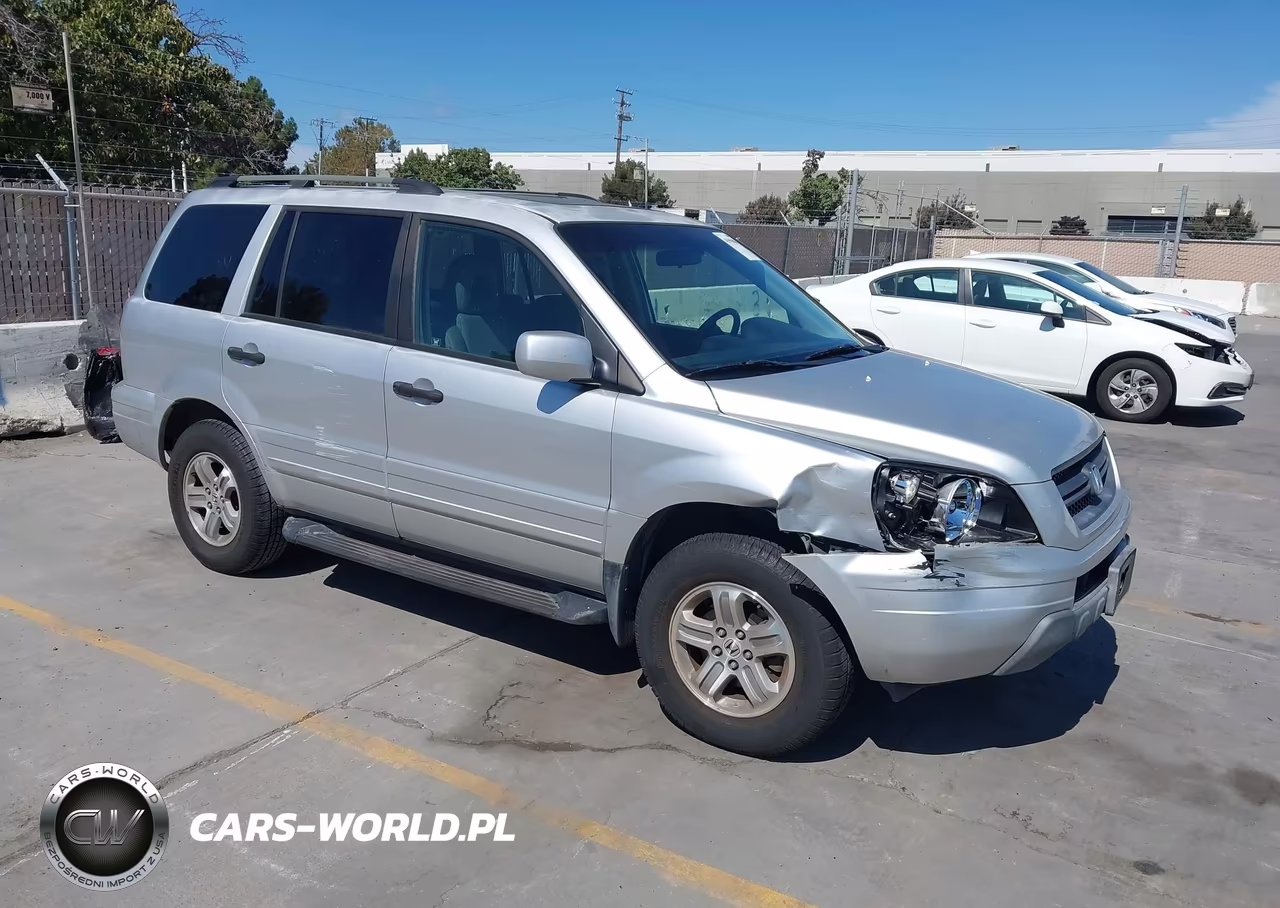 2005 Honda Pilot Ex-L VIN:2HKYF18555H549162 - 1