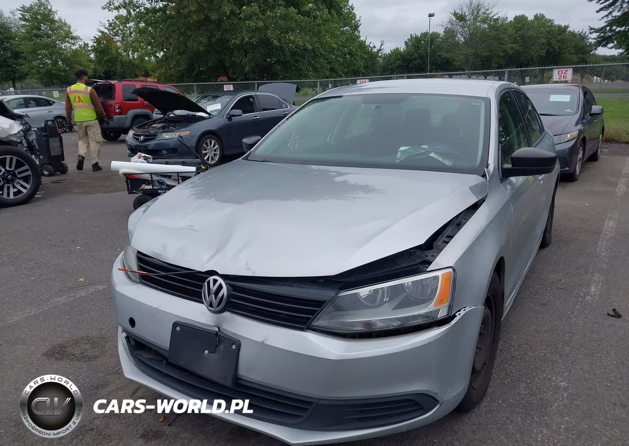 2014 Volkswagen Jetta 2.0L S VIN:3VW2K7AJ1EM357692 - 6