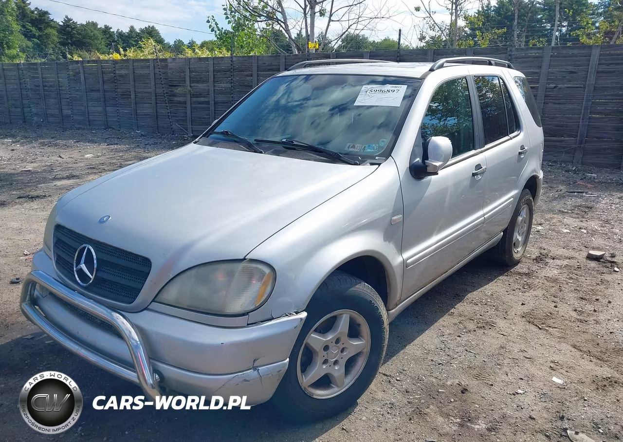 2001 Mercedes-Benz Ml 320 VIN:4JGAB54E41A286167 - 2