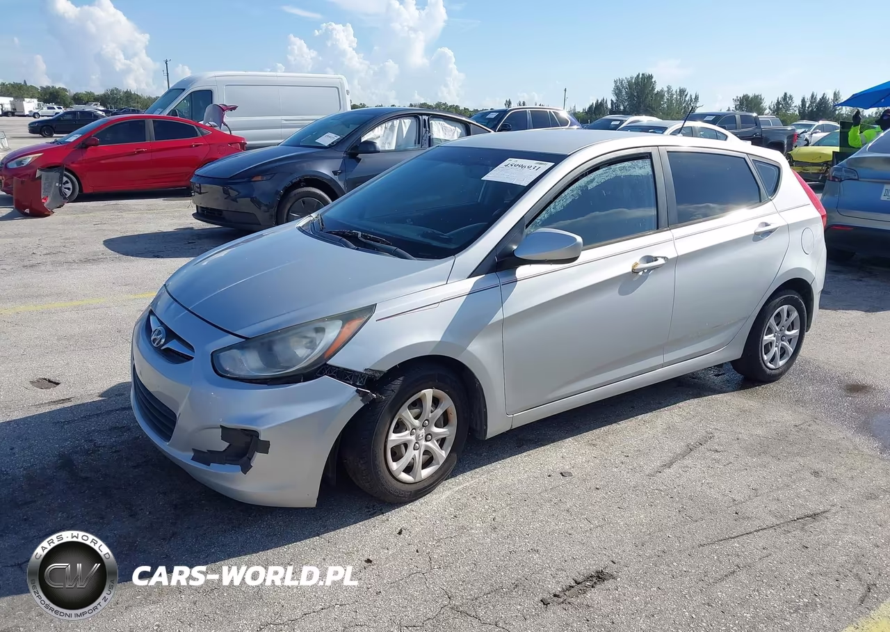 2013 Hyundai Accent Gs VIN:KMHCT5AE5DU109804 - 2