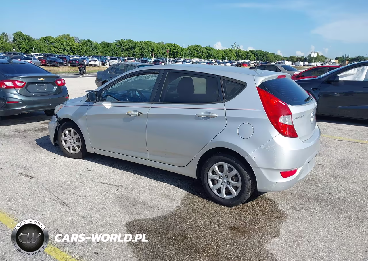 2013 Hyundai Accent Gs VIN:KMHCT5AE5DU109804 - 3