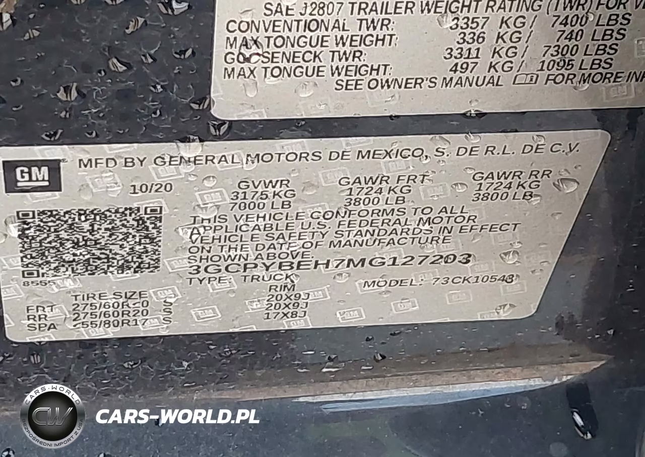 2021 Chevrolet Silverado 1500 4Wd Short Bed Custom VIN:3GCPYBEH7MG127203 - 9