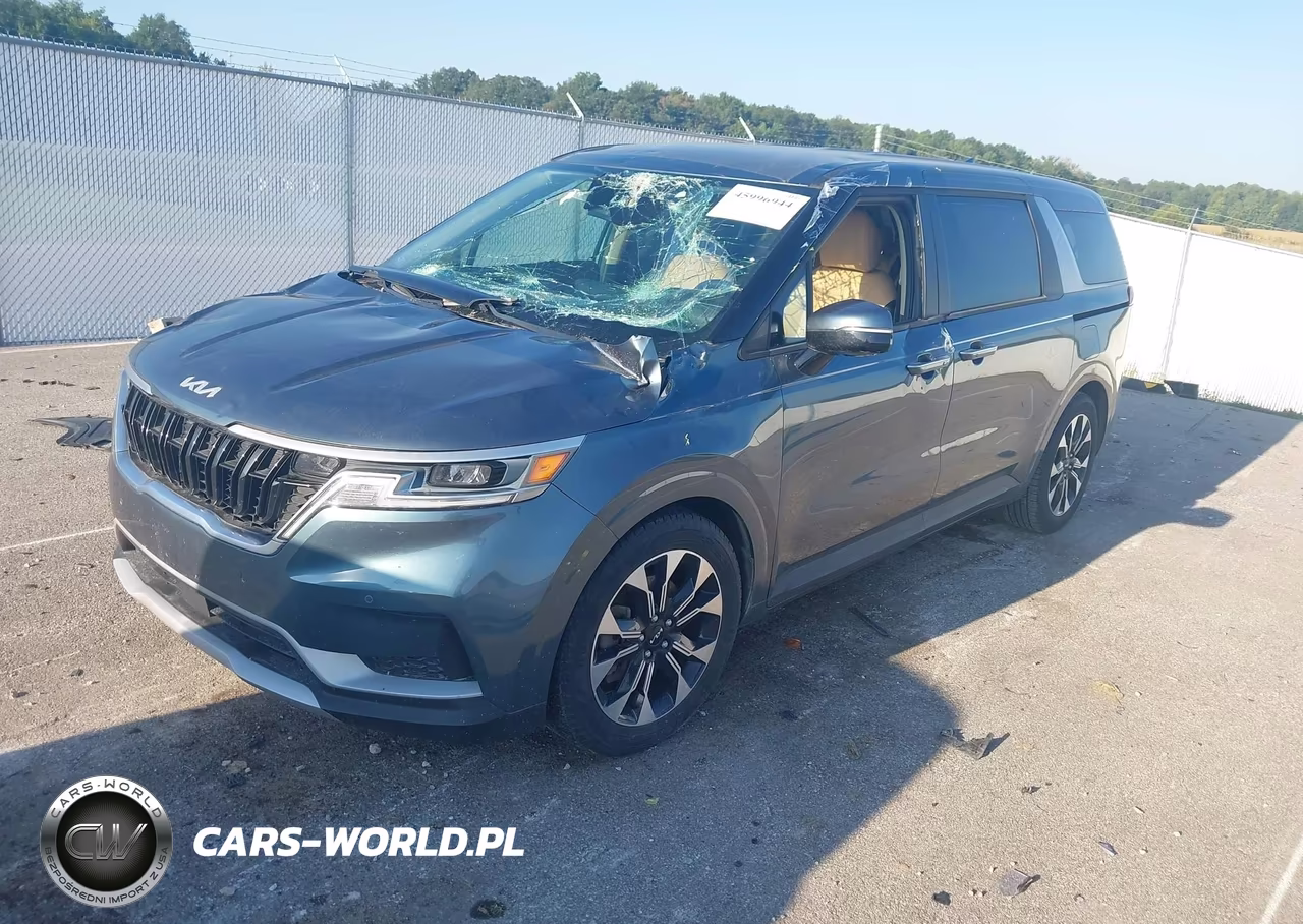 2022 Kia Carnival Mpv Ex VIN:KNDNC5H35N6102424 - 2
