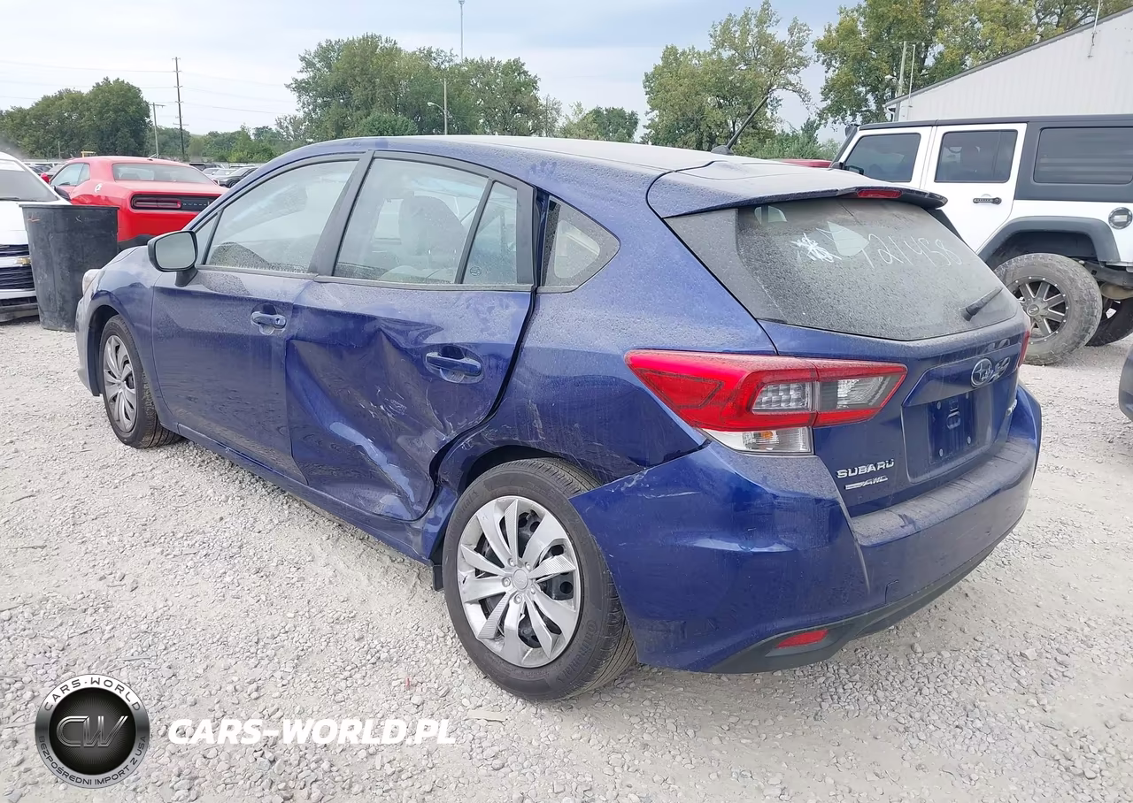 2023 Subaru Impreza Base 5-Door VIN:4S3GTAB64P3721458 - 3
