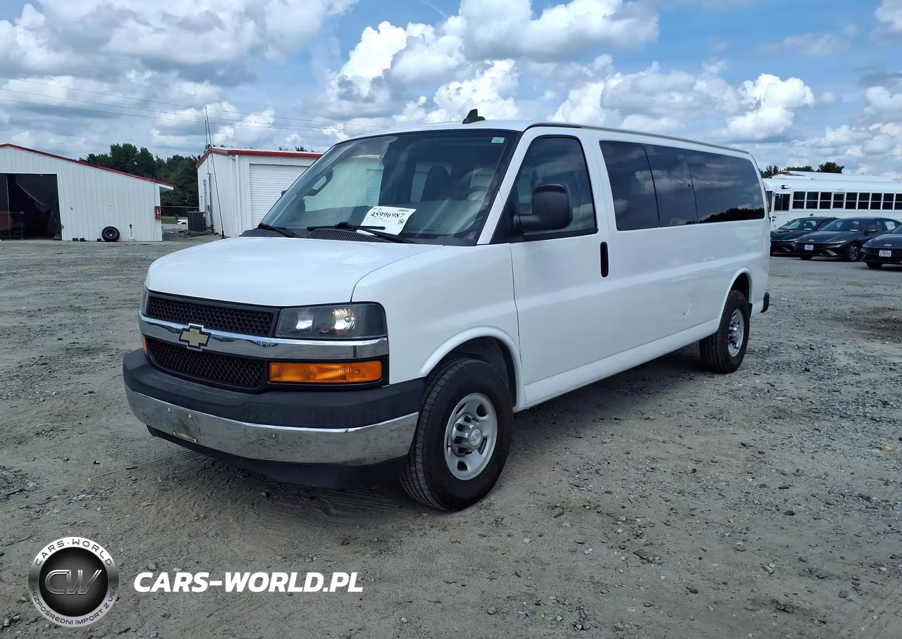 2017 Chevrolet Express 3500 Lt VIN:1GAZGPFG3H1302414 - 2