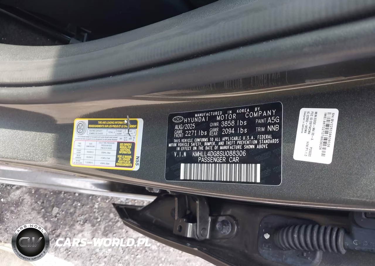 2025 Hyundai Elantra Se VIN:KMHLL4DG8SU088306 - 9
