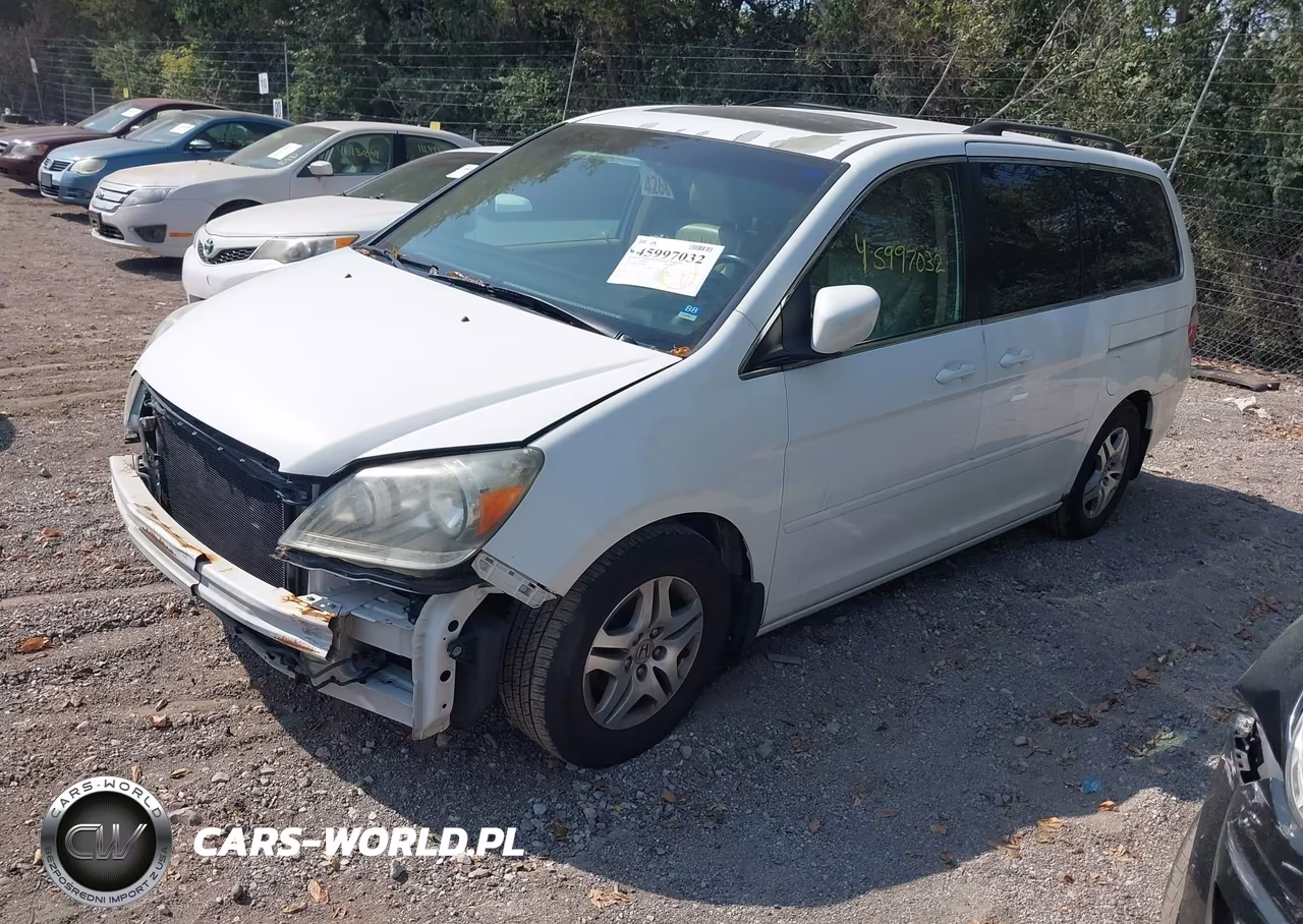 2007 Honda Odyssey Ex-L VIN:5FNRL38797B402080 - 2