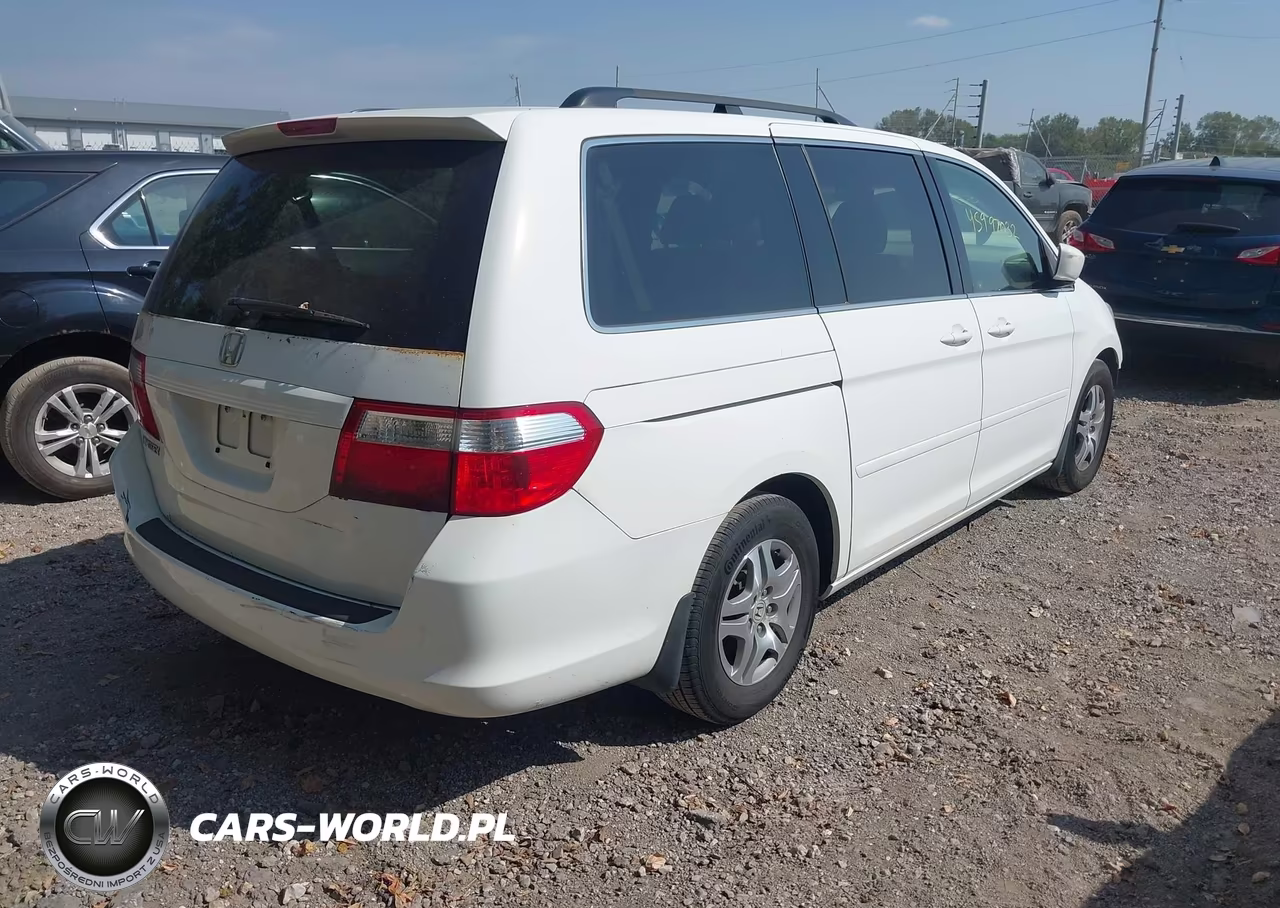 2007 Honda Odyssey Ex-L VIN:5FNRL38797B402080 - 4