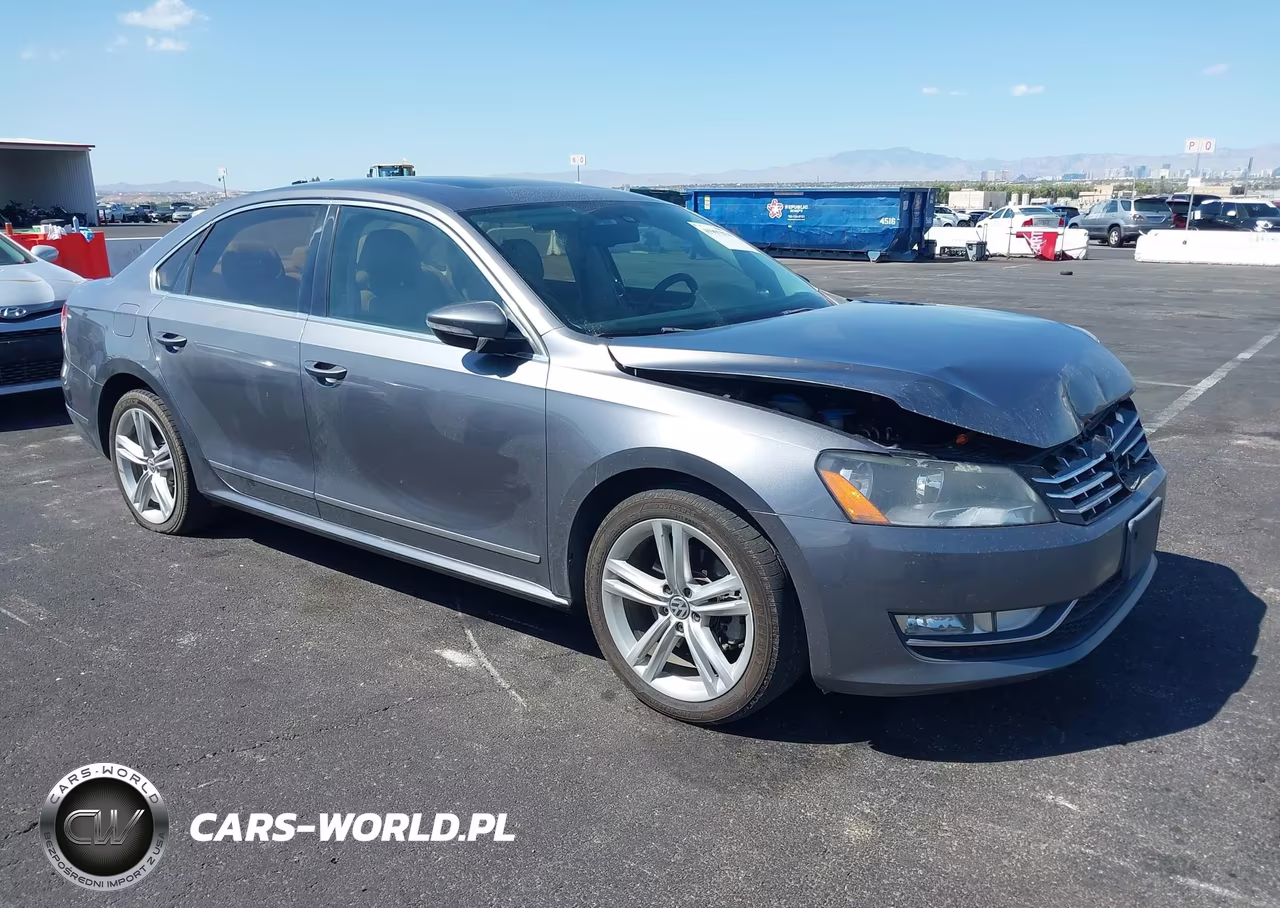 2012 Volkswagen Passat 2.0L Tdi Sel Premium