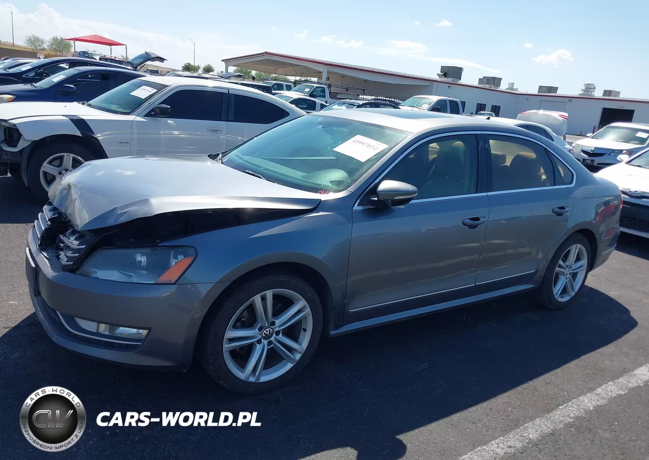 2012 Volkswagen Passat 2.0L Tdi Sel Premium VIN:1VWCN7A33CC082242 - 12