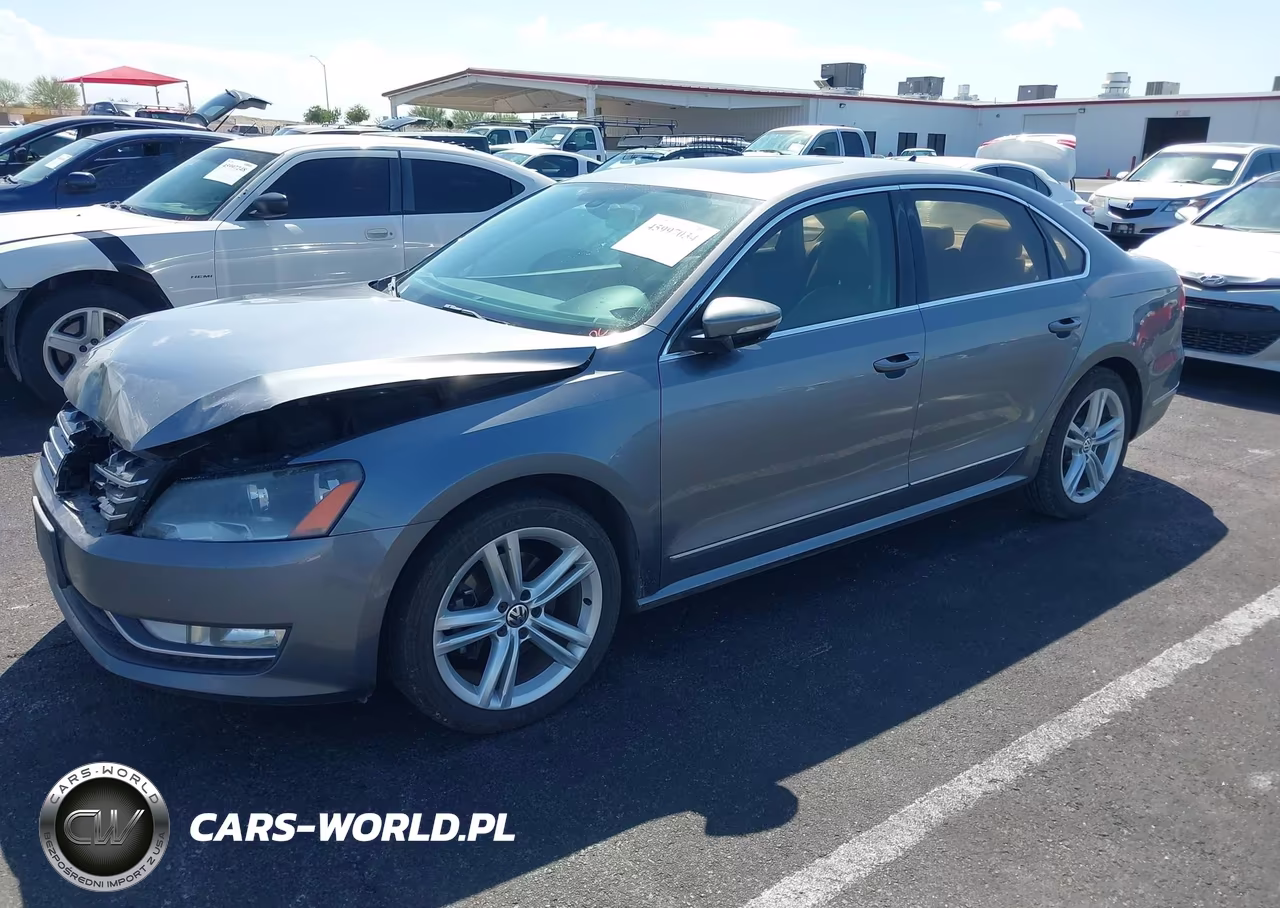 2012 Volkswagen Passat 2.0L Tdi Sel Premium VIN:1VWCN7A33CC082242 - 2