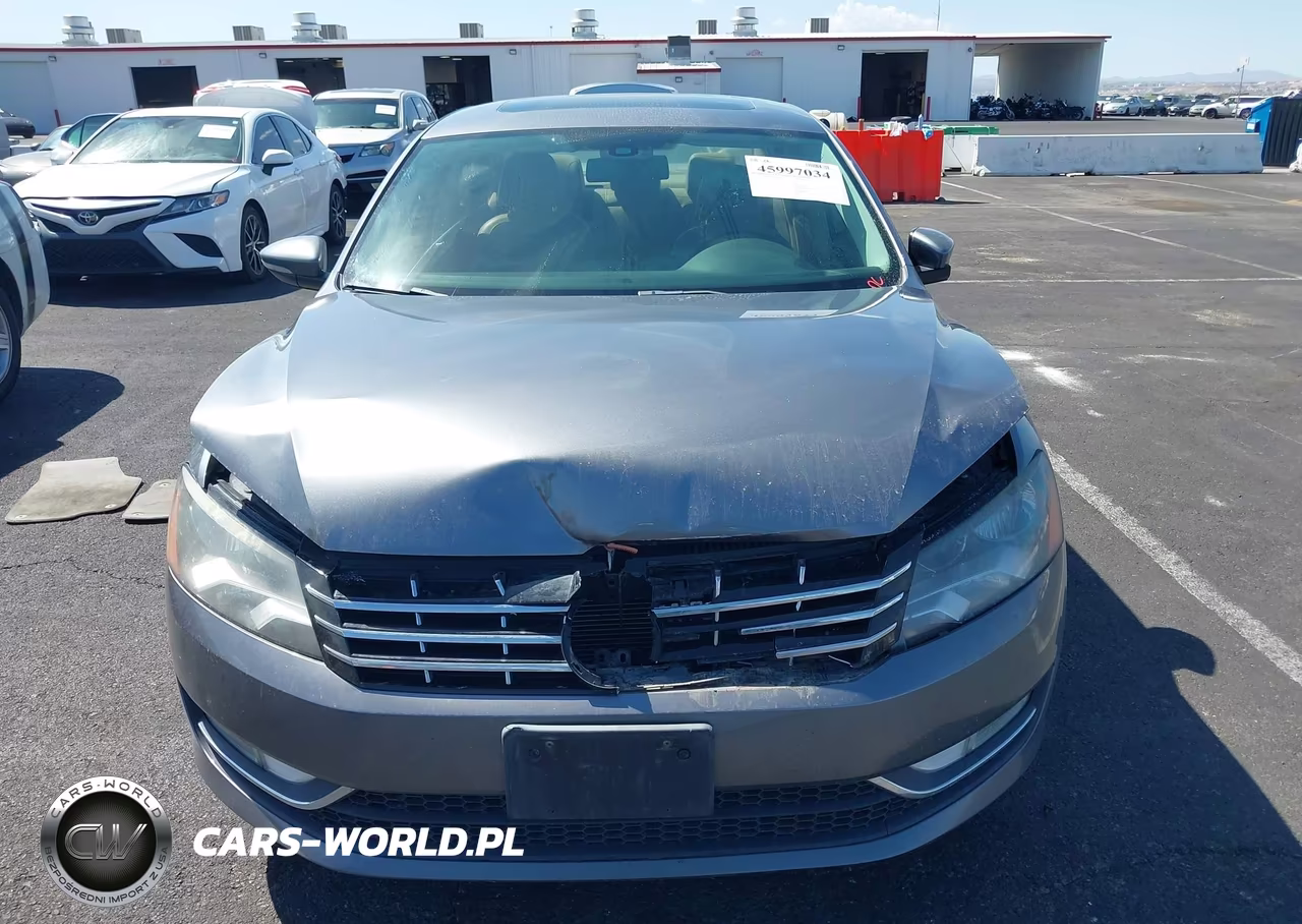 2012 Volkswagen Passat 2.0L Tdi Sel Premium VIN:1VWCN7A33CC082242 - 6