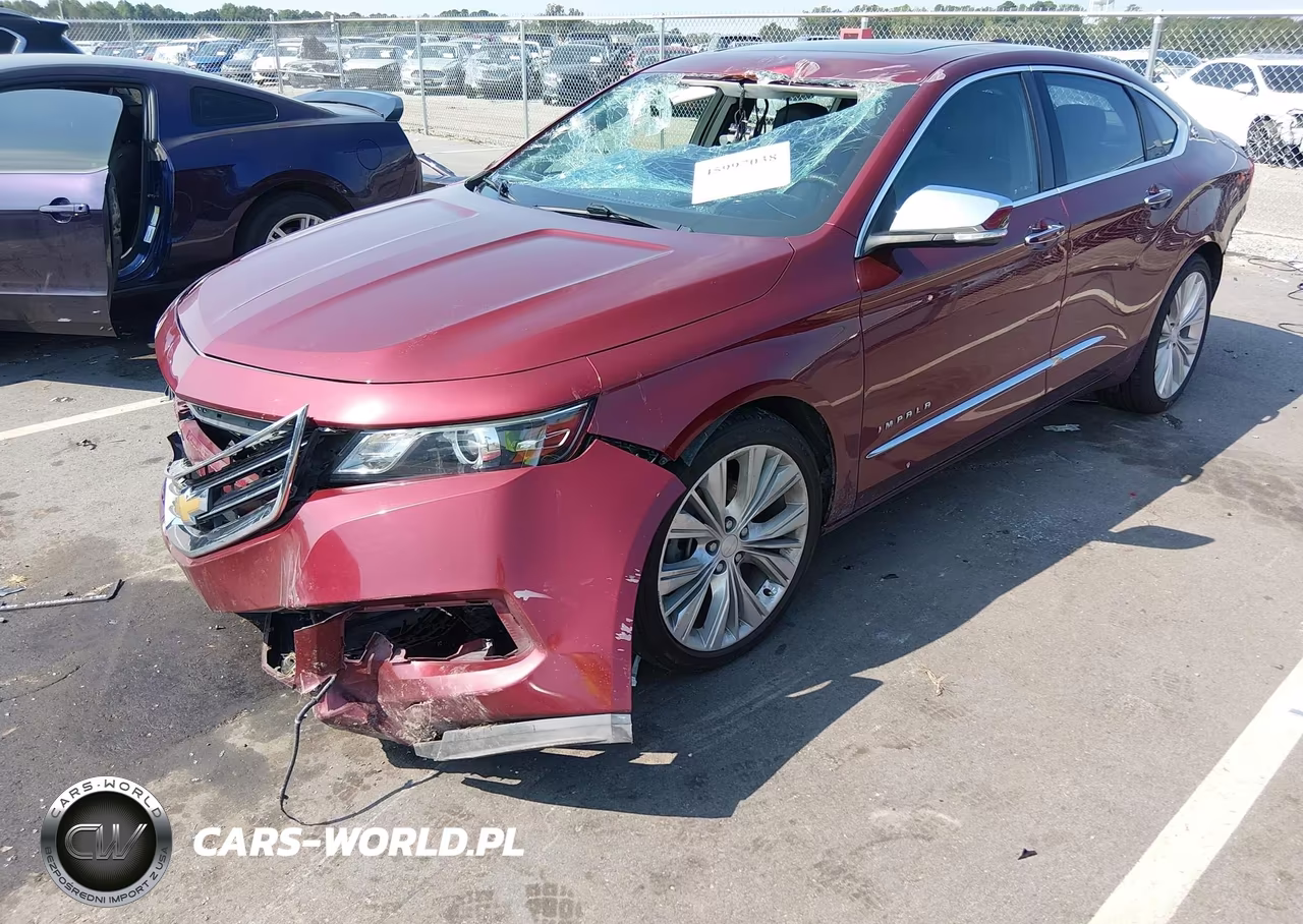 2016 Chevrolet Impala 2Lz VIN:2G1145S32G9206653 - 2