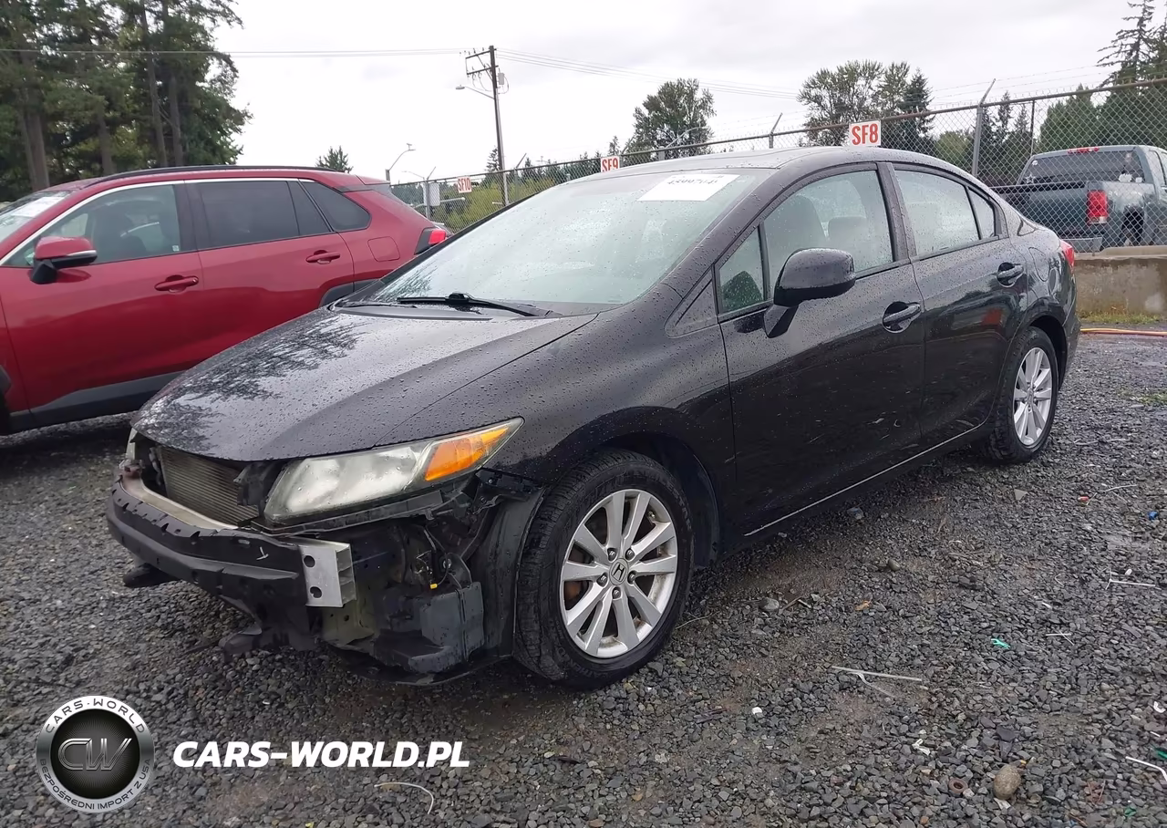 2012 Honda Civic Ex VIN:19XFB2F83CE035897 - 2