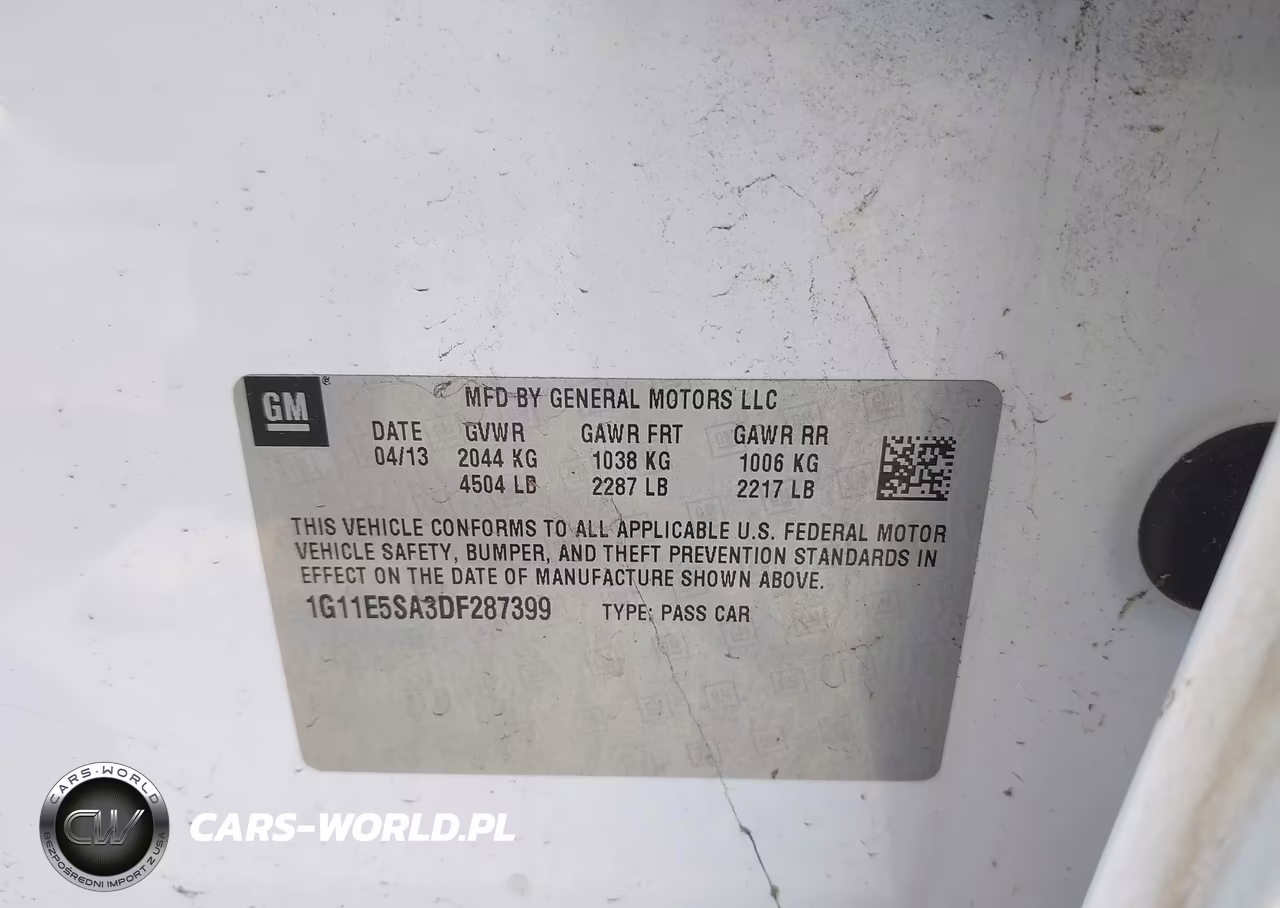2013 Chevrolet Malibu 2Lt VIN:1G11E5SA3DF287399 - 9