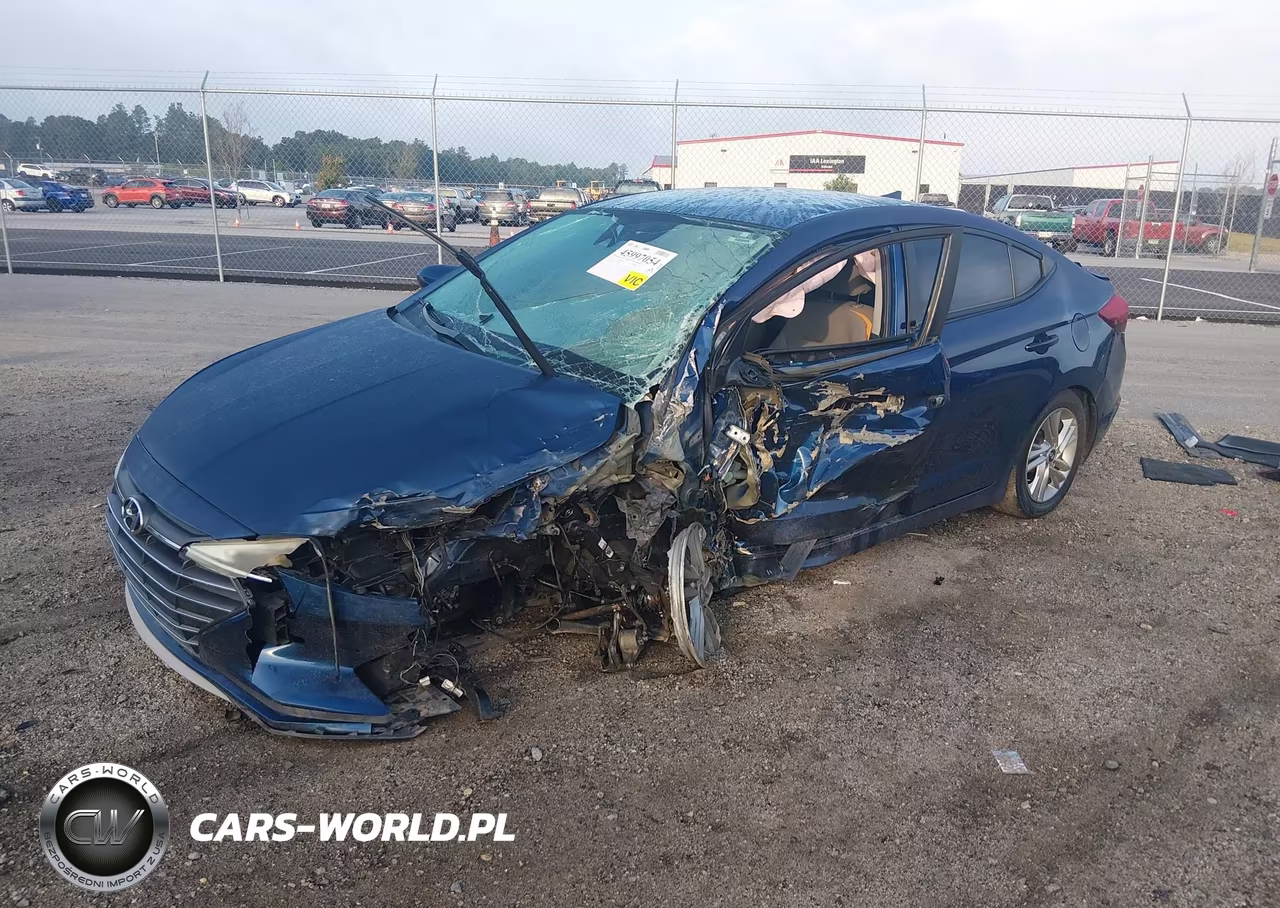 2020 Hyundai Elantra Sel VIN:5NPD84LF8LH608440 - 2