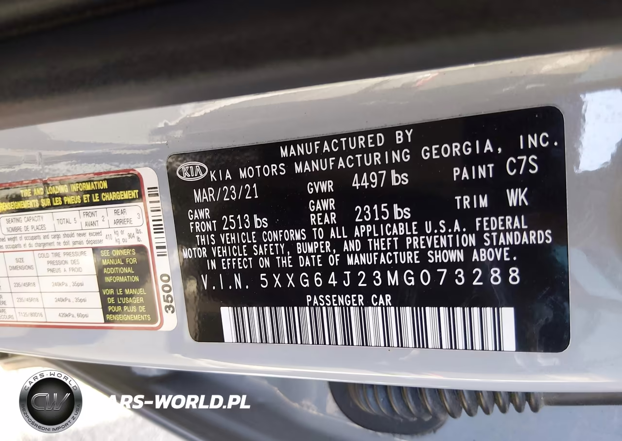 2021 Kia K5 Gt-Line VIN:5XXG64J23MG073288 - 9