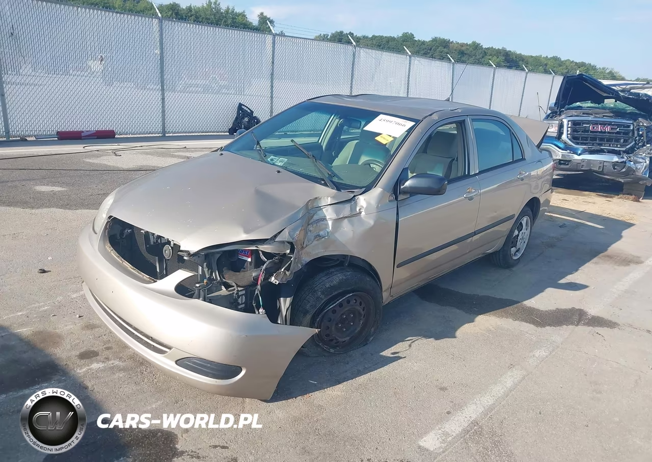 2007 Toyota Corolla Ce VIN:2T1BR32E87C749380 - 2