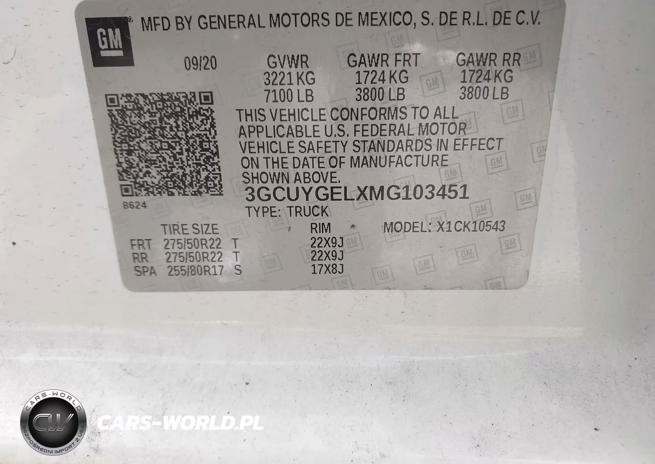 2021 Chevrolet Silverado 1500 4Wd Short Bed Ltz VIN:3GCUYGELXMG103451 - 9