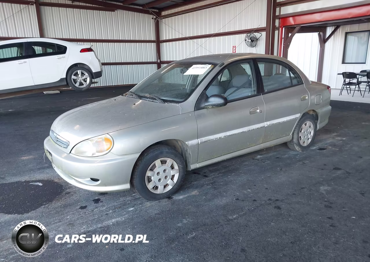 2001 Kia Rio VIN:KNADC123516065010 - 2