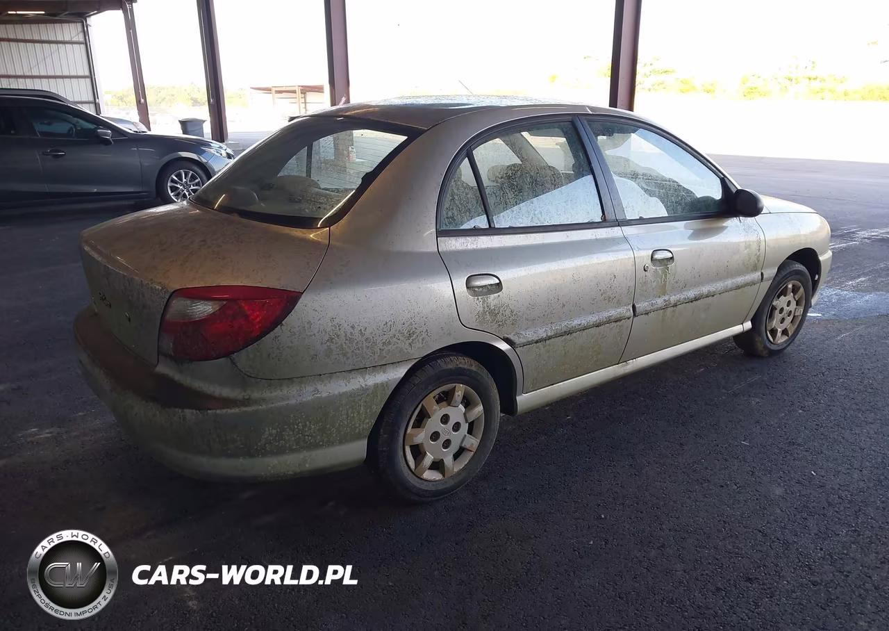 2001 Kia Rio VIN:KNADC123516065010 - 4